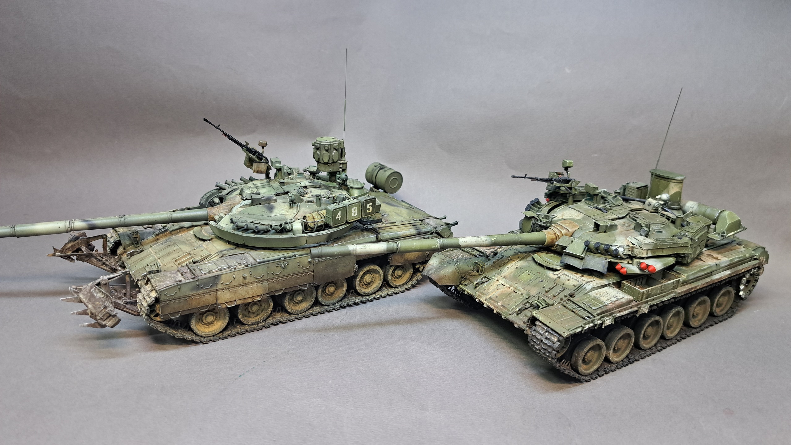Т-80 УМ1 — Каропка.ру — стендовые модели, военная миниатюра