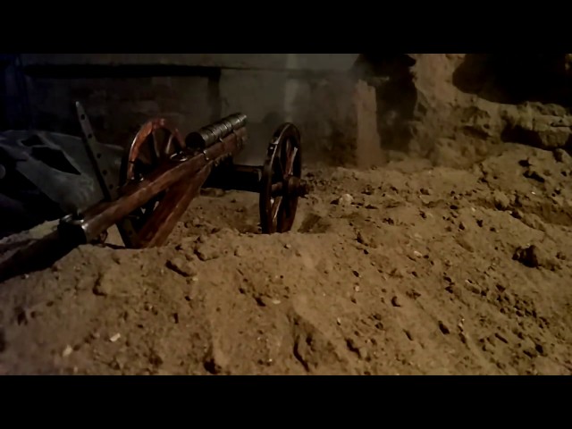 Модель действующей пушки  15-го века