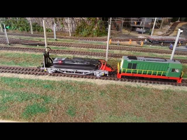 Общая концепция видео мониторинга на макете.