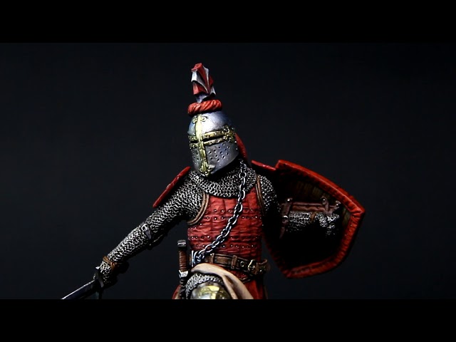 Medieval knight Altores Studio Масштаб 75mm Pro.painted for box art