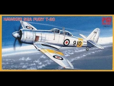 В мире моделизма выпуск 165 - Hawker Sea Fury T.20