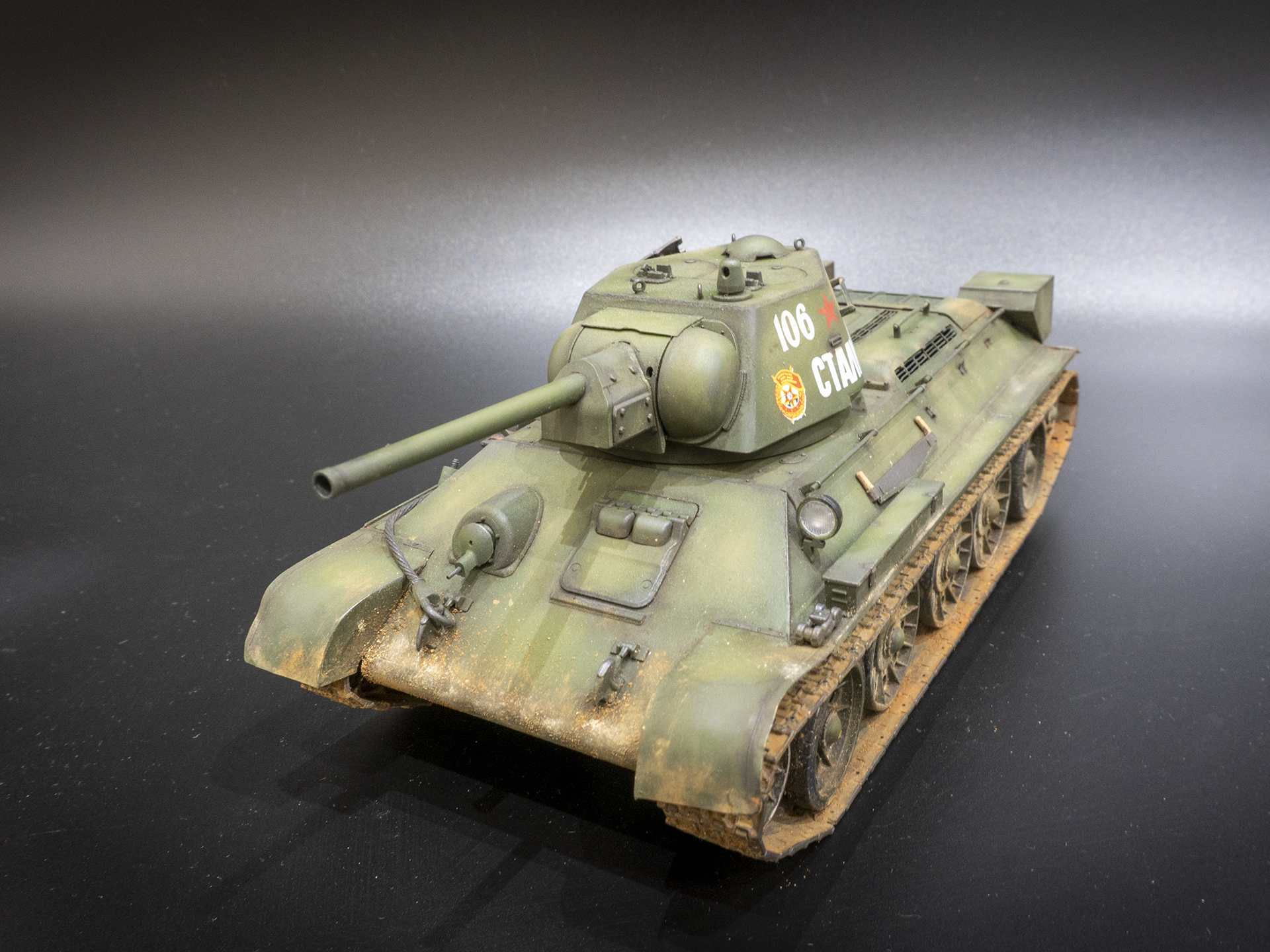 Т-34-76 — Каропка.ру — стендовые модели, военная миниатюра