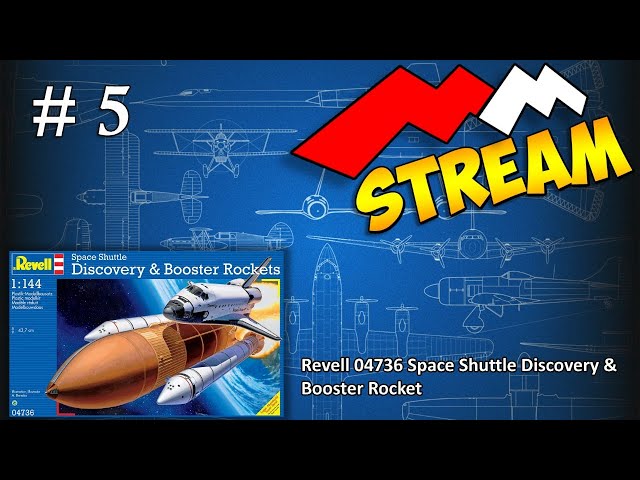 #5 MMStream Space Shuttle Discovery & Booster Rocket (продолжаем)