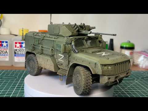 MENG K-4386 TYPHOON-VDV СБОРКА ОКРАСКА