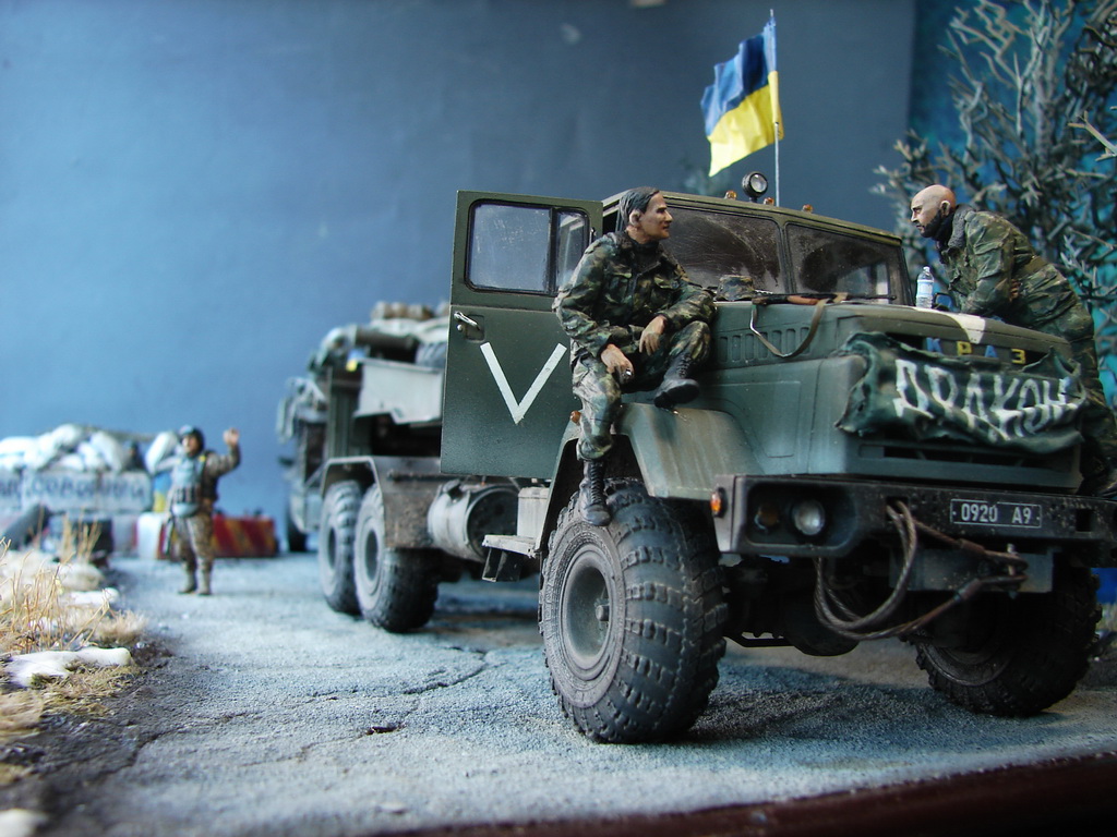 Блокпост. — Каропка.ру — стендовые модели, военная миниатюра