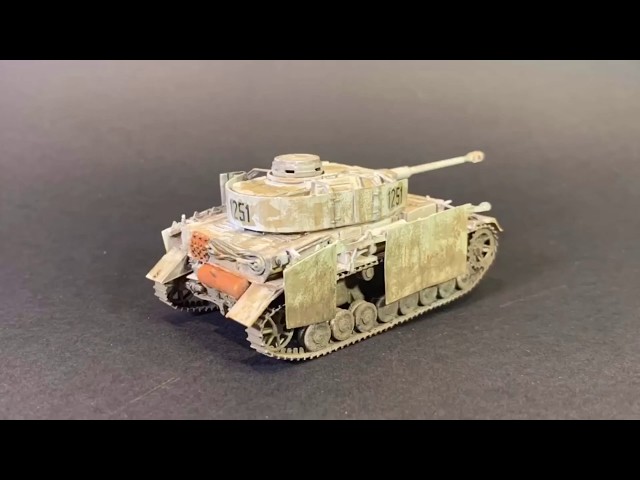 Сборка модели Pz IV-H