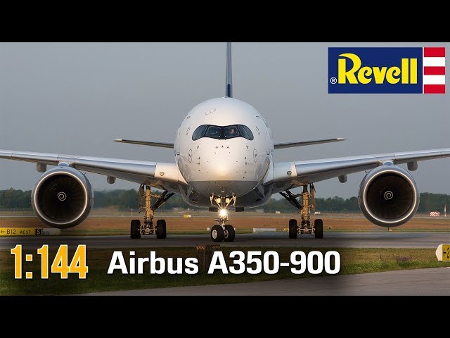 Airbus A350-900 :: 1/144 :: Revell :: Распаковка и обзор