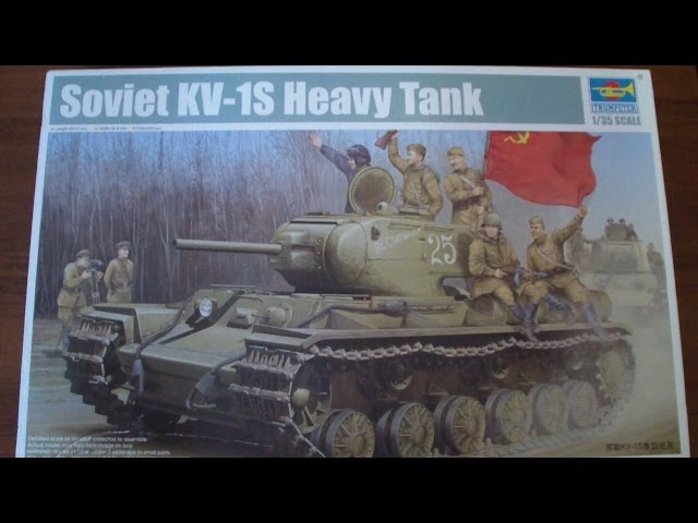 Обзор КВ-1С , Trumpeter 01566 1/35