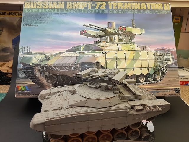 БМПТ-72. Tiger model 1:35. Обзор набора