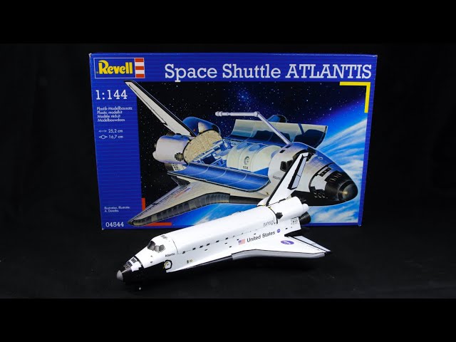 Revell 1/144 scale | Space Shuttle Atlantis | Сборка спейс шаттла Атлантис в масштабе 1/144