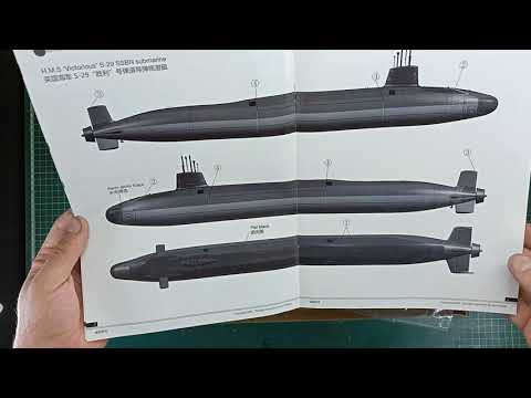 Обзор HMS Victorious S-29 от Bronco Models