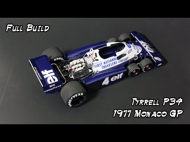 Full Building  1/20 Tyrrell P34 Step by step  (フルビルティレルP34 1/20ステップバイステップ)