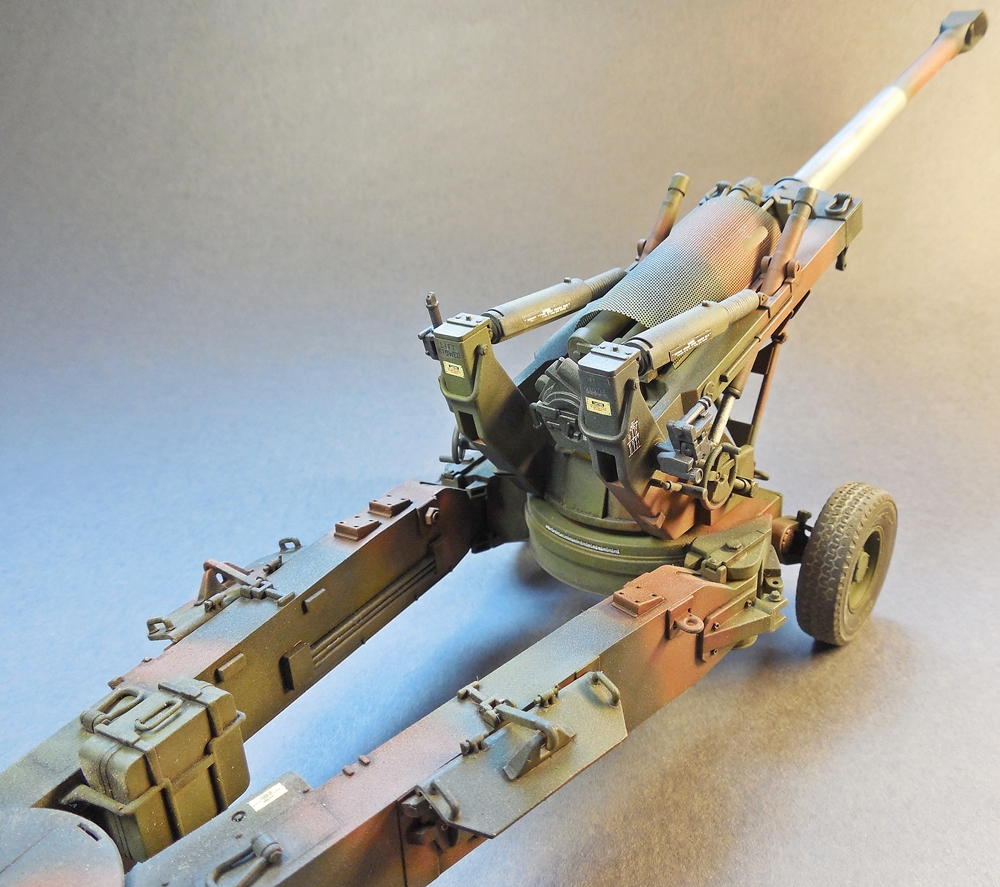 M198 155mm Medium Towed Howitzer Early Version — Каропкару — стендовые модели военная миниатюра