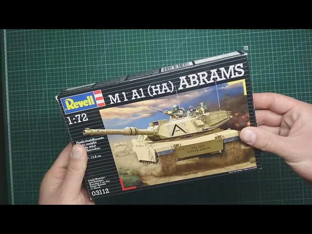 Обзор M1A1 Abrams от Revell