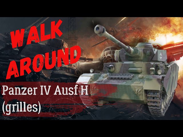 Walkaround: Panzer IV Ausf H (grilles)