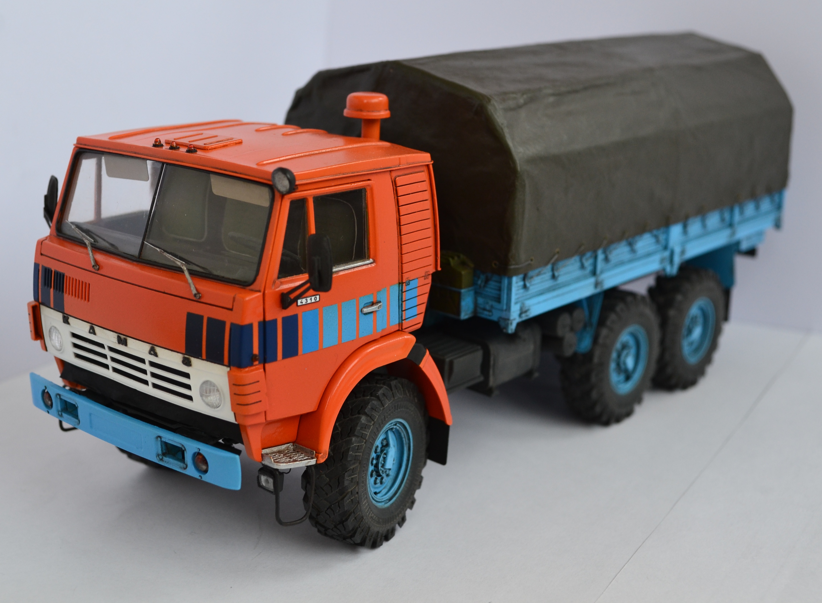 КамАЗ 4310 — Каропка.ру — стендовые модели, военная миниатюра