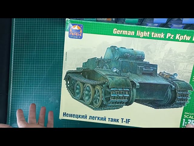 Обзор Pz.Kpfw.I Ausf. F от Ark-Models