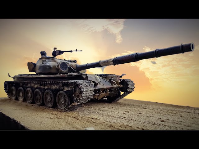 Диорама Ливийский Т-72 «Ярость» или "Другой Fury" 1/35