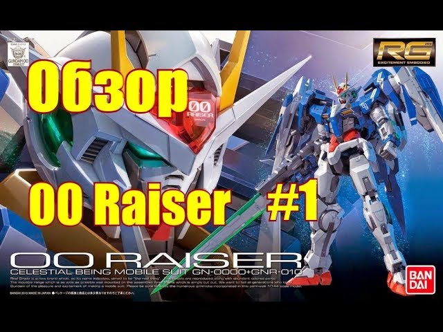 00 Raiser обзор (на русском), RG 1/144, #1