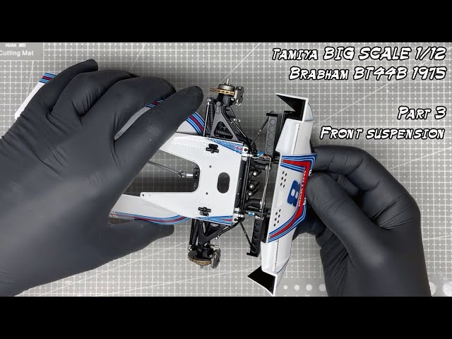 Big Scale Series 1/12th Brabham BT44B 1975  Part 3  Front Suspension