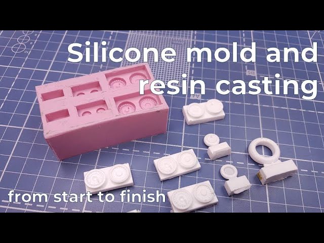 Silicone mould and resin casting in scale modeling, from start to finish