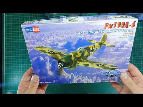 Обзор FW-190 A-6 от Hobbyboss