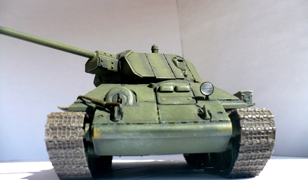 Т-34 с доп защитой