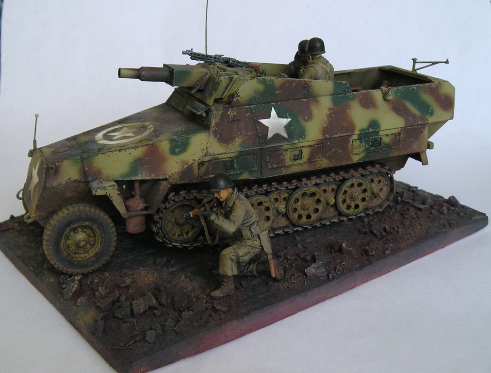 Captured SdKfz 251/9