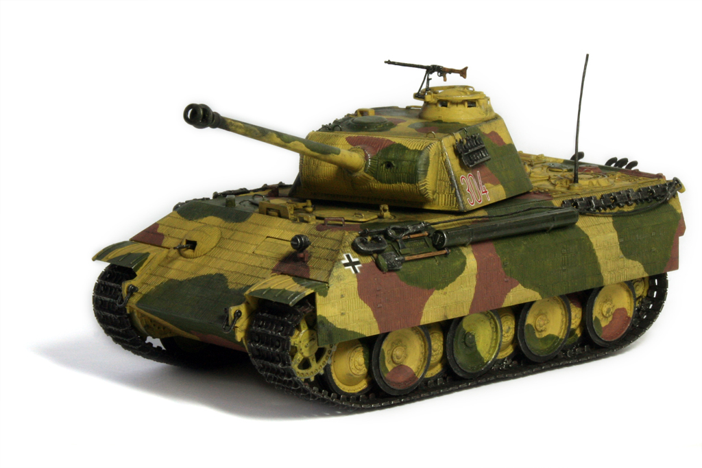 PzKpfw V - первый опыт