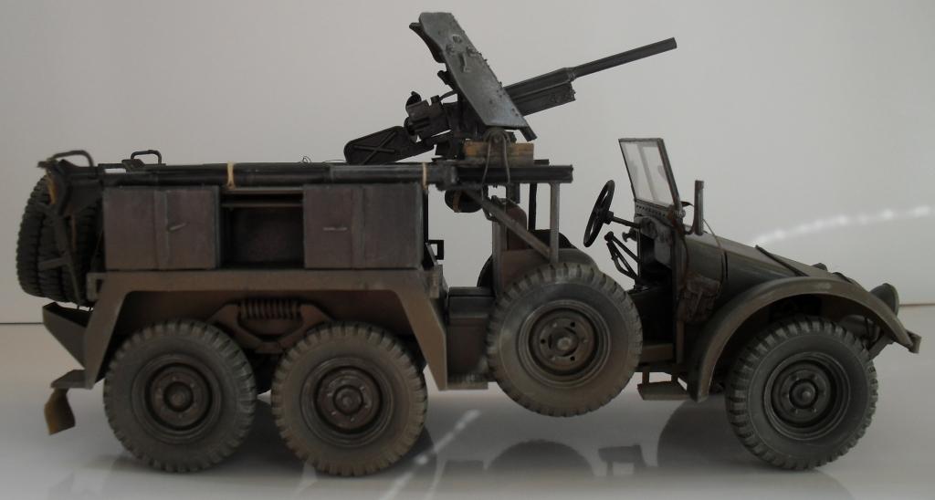 1 ton (6x4) Kfz.69 Towing Truck with 3.7cm PAK - Krupp Protze