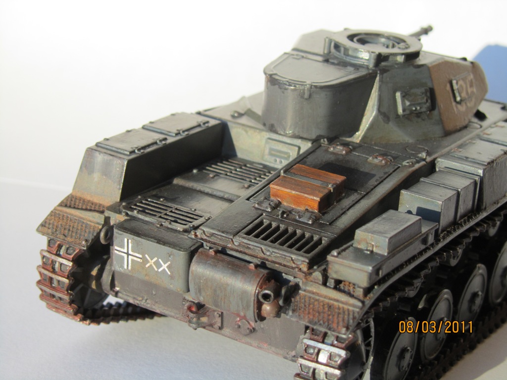 Легкий танк Pz Kpfw II Ausf F/G (Sd Kfz 121)