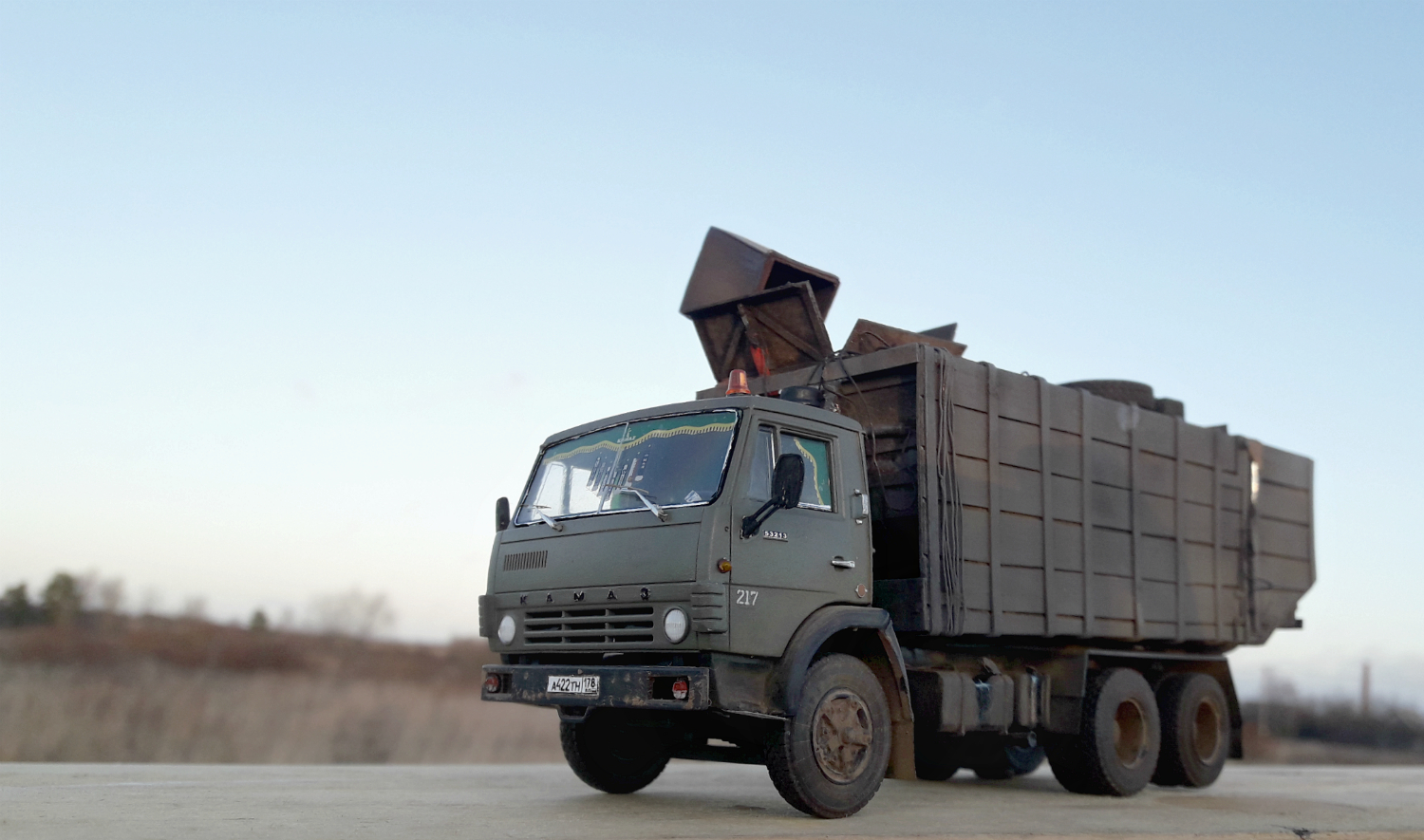 Габаритные огни камаз боковые