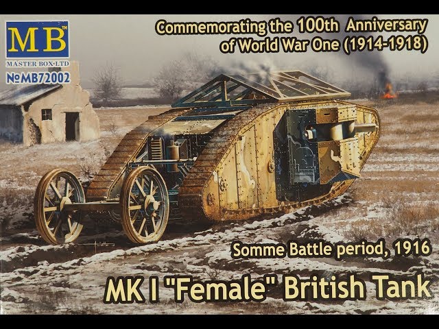 Master Box MK1 "Female" 1:72 № MB72002 Review