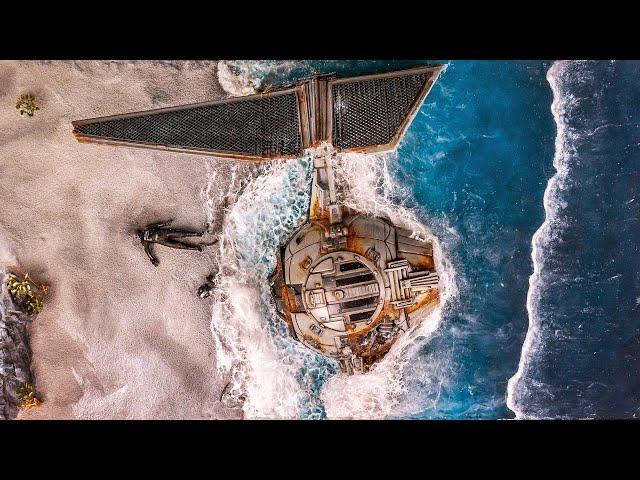 Последняя битва TIE INTERCEPTOR // Невероятная диорама по Star Wars