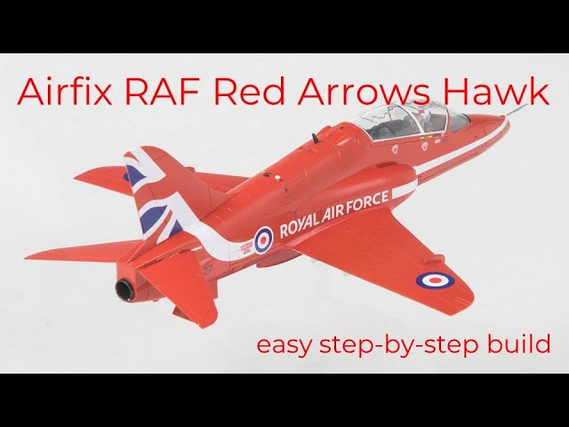 Airfix RAF Red Arrows Hawk A02005C 1/72 scale build