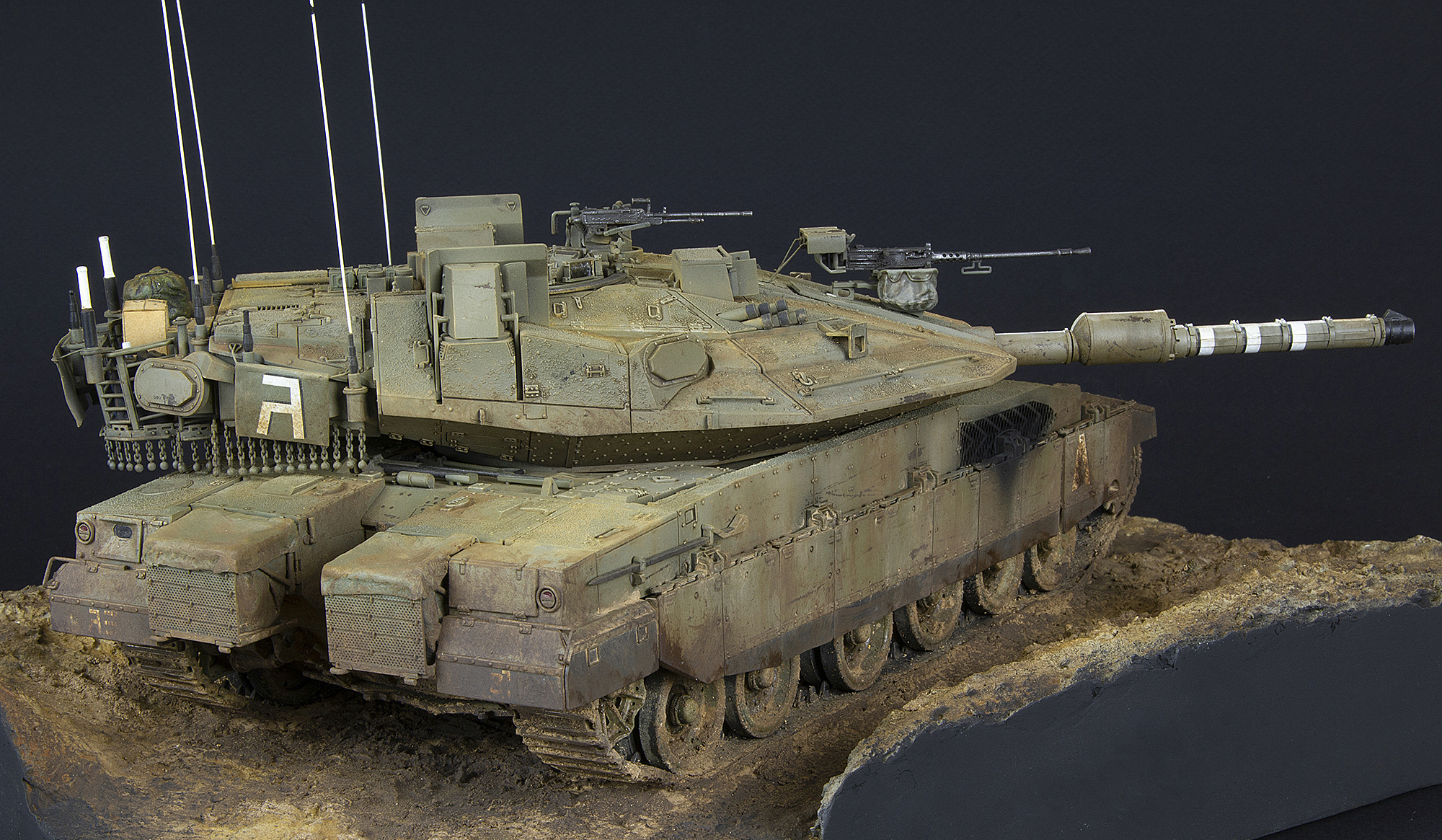 Merkava mk.4M — Каропка.ру — стендовые модели, военная миниатюра