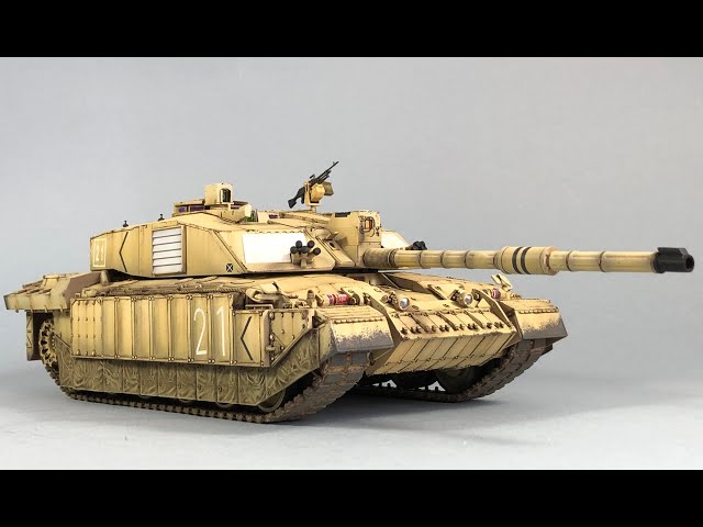 CHALLENGER 2, Tamiya 1/35, Building and Weathering
