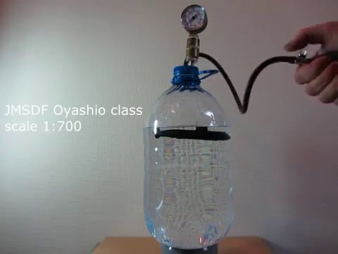 Погружение субмарины Оясио JMSDF Oyashio submarine diving