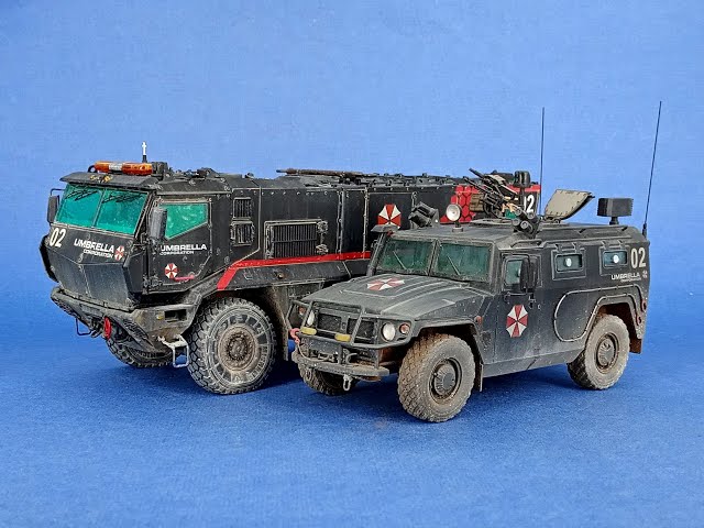 Тайфун-К из вселенной Resident Evil. Модель от Звезды, 1:35.