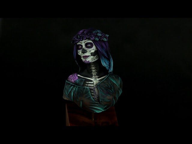 Tartar Miniatures Olesya -Santa Muerte bust  Масштаб 1/10