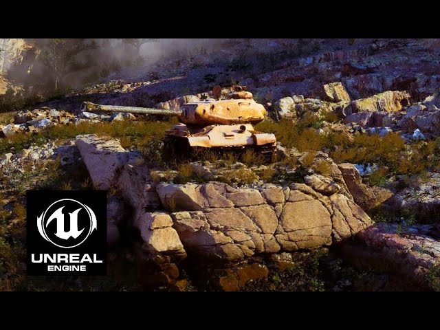 ИС-2 - вечный страж острова | unreal engine 5.3