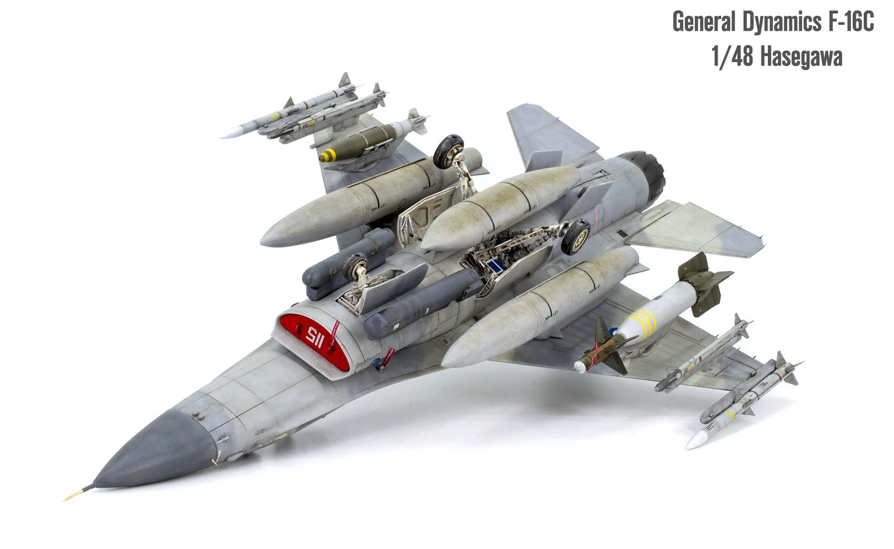 General Dynamics F-16C Falcon — Каропка.ру — стендовые модели, военная ...