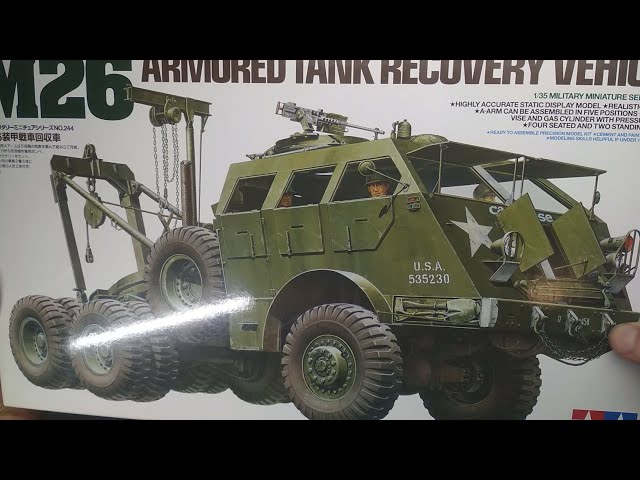 Обзор M26 от Tamiya
