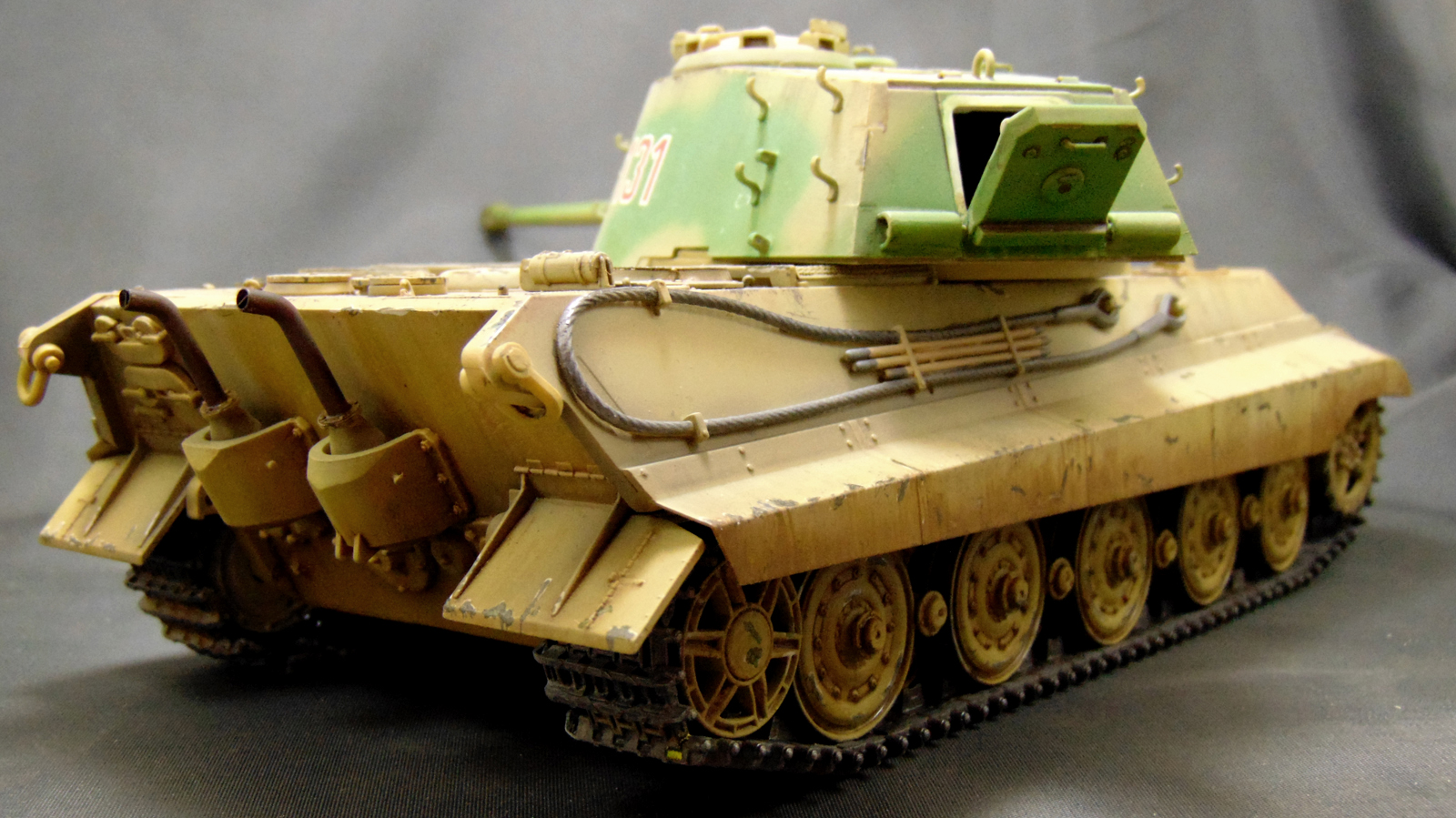 Королевский тигр — Каропка.ру — стендовые модели, военная миниатюра