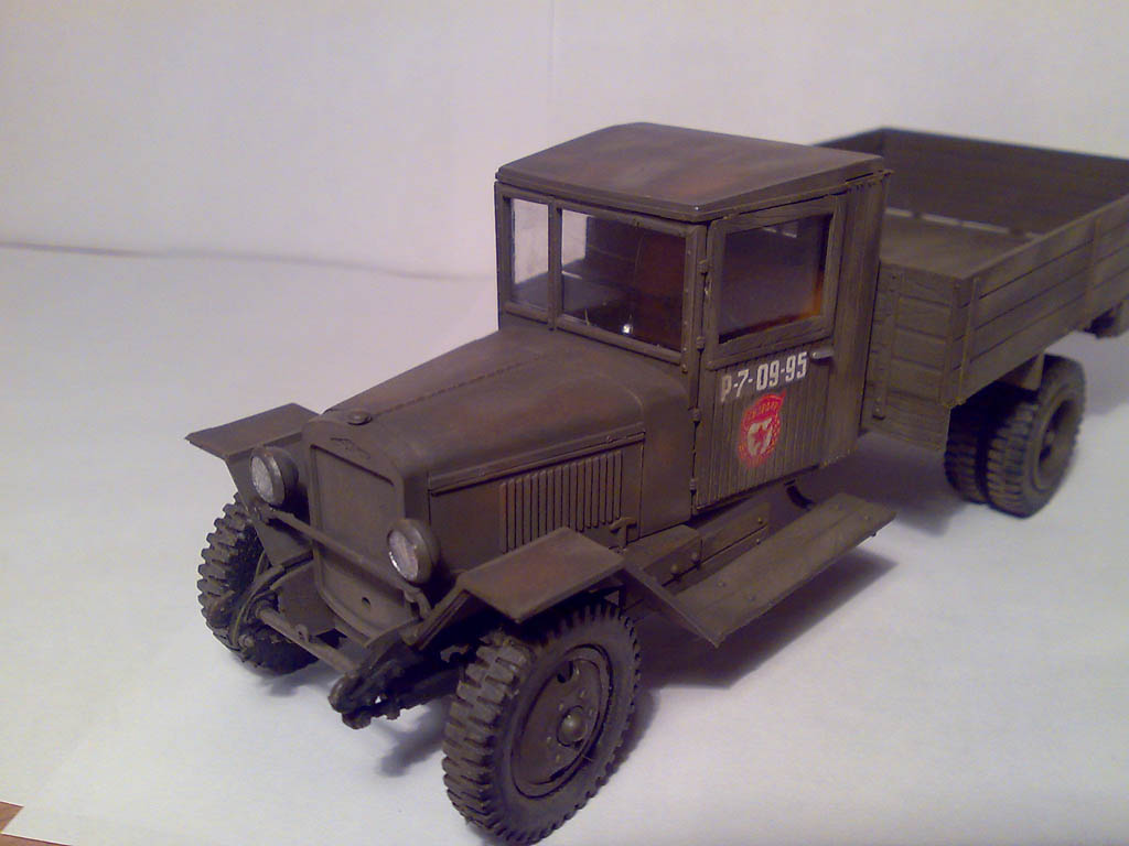 зис и ржавая пушка 1:35