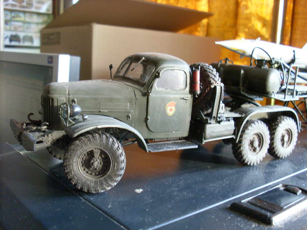 ТЗМ комплекса С-75 на базе тягача ЗиЛ-157