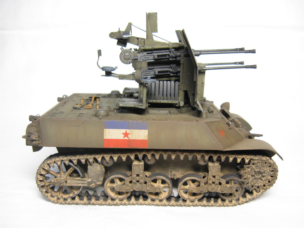 M3A3 "Stuart"+2 cm Flakvierling 38