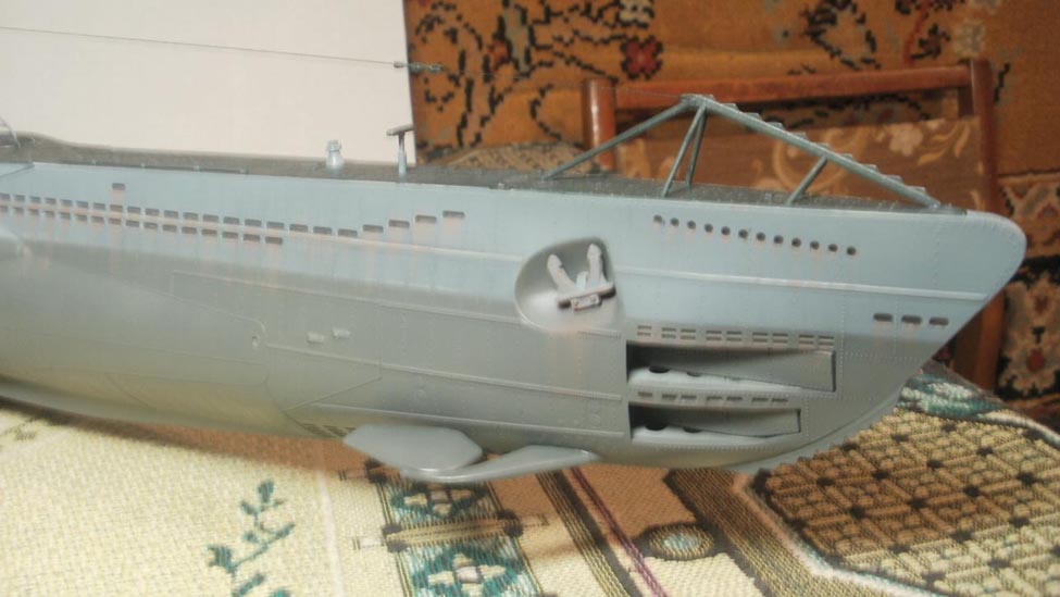 U-552,Немецкая подлодка,Тип VII-C.М1:72.