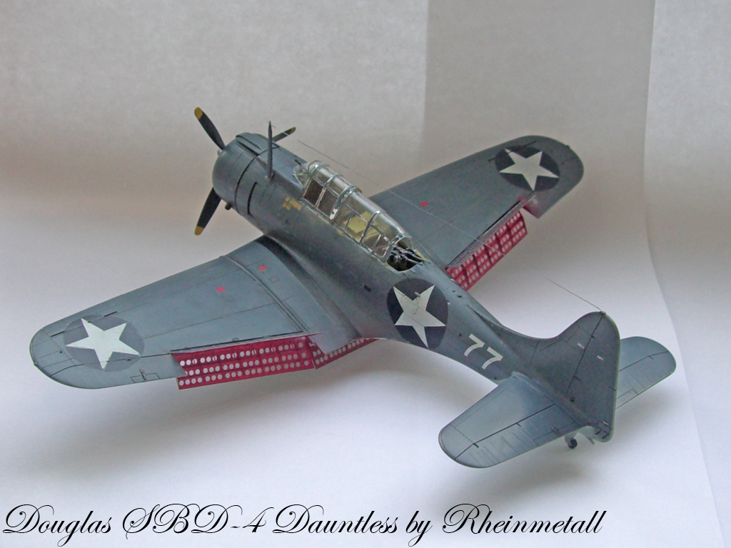 Douglas SBD-4 Dauntless - Медленный, но смертельно опасный