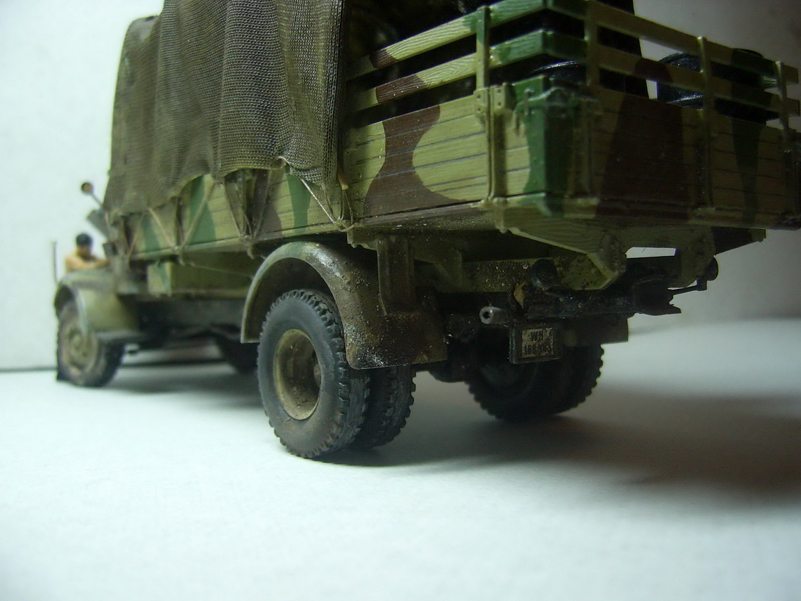 Тяжелый немецкий грузовик L 4500 A,